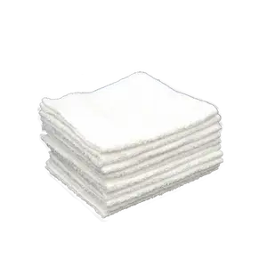 Cotton Terry Towels - Cleaner, Soft White Towels for Cleaning, Ideal for Various Cleaning Needs 10-Pack