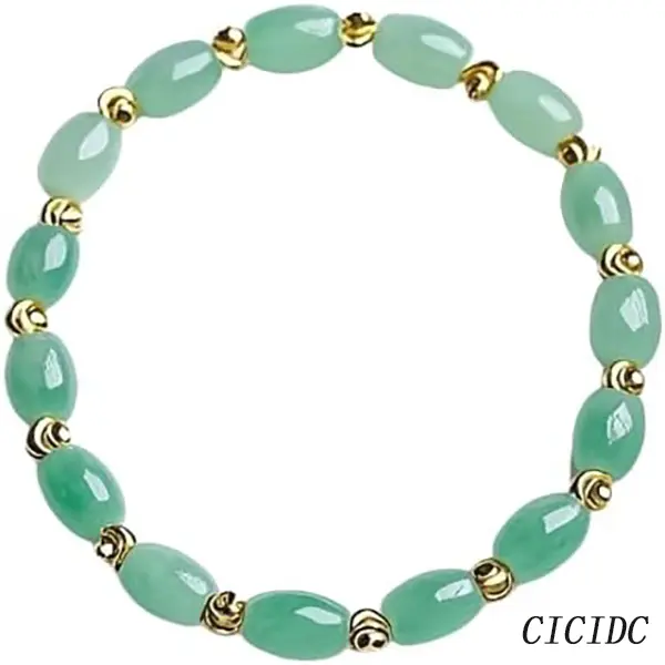 Natural Jade Bangle Bracelet for Women - High-Quality Jade Jewelry Simple And  Vintage Style, Warm Christmas Gift for Mother And Girlfriend