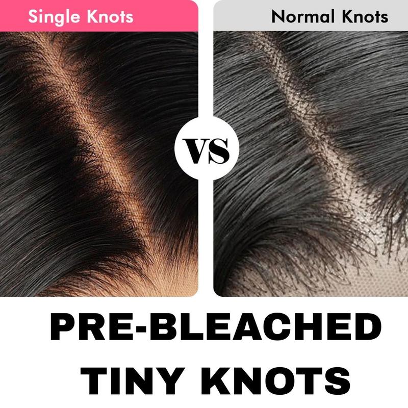 [Wig Clearance Sale] Suntuhair 5x5 Lace Wear and Go Glueless Wigs Straight Human Hair Burgundy Dark Red Hair 99j Wig Lace Front Wigs 100% Human Hair Upgraded No Glue Closure Wigs Human Hair for Women 20-32 Inch