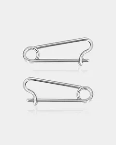 Pin Nipple Barbell Rings Pair