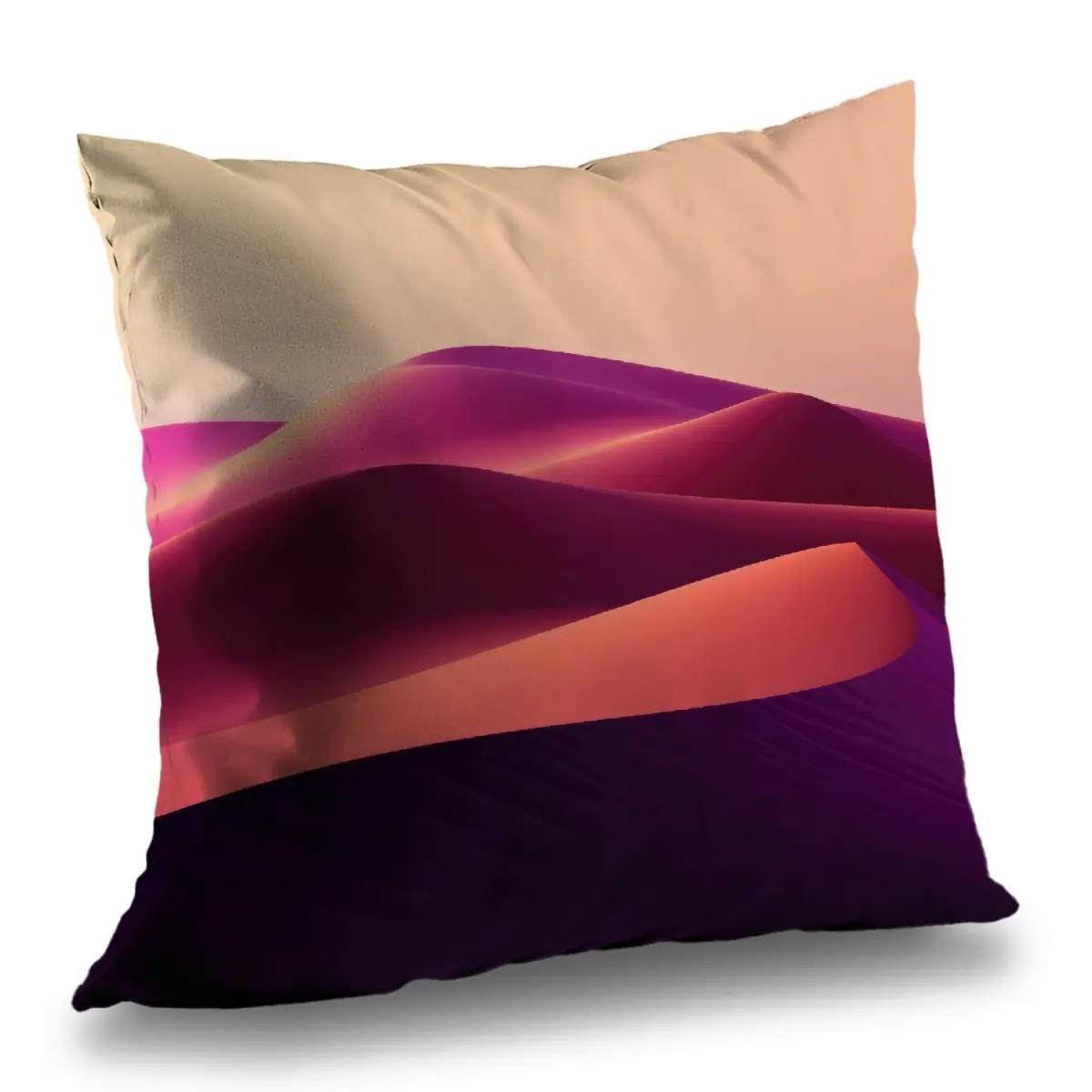 MWW C1PT1616V6OW51 16x16 in. Bright-Colored Standard Deep Dunes Red Polyester Twill Throw Pillow - Home Decor Insert, Bright-Colored Standard Pillows