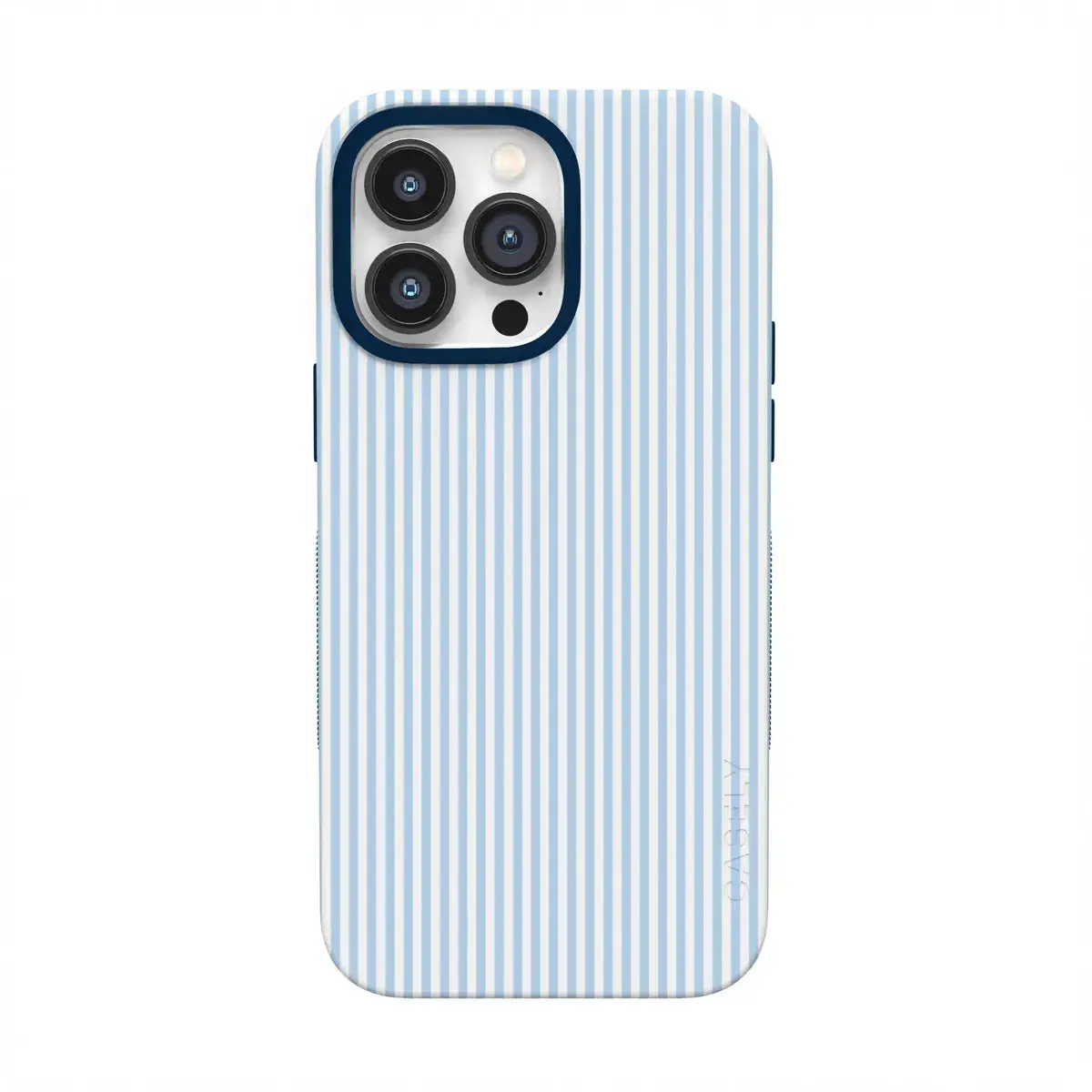 Casely iPhone 13 Pro Case | Marina Lines | Tiny Pinstripe | Bold Protective Design | Compatible with MagSafe