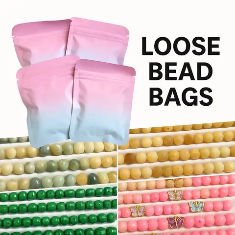 Nanilo Loose Beads Bag – Bodhi, Crystal & Glass Beads & Mixed & Seed Beads