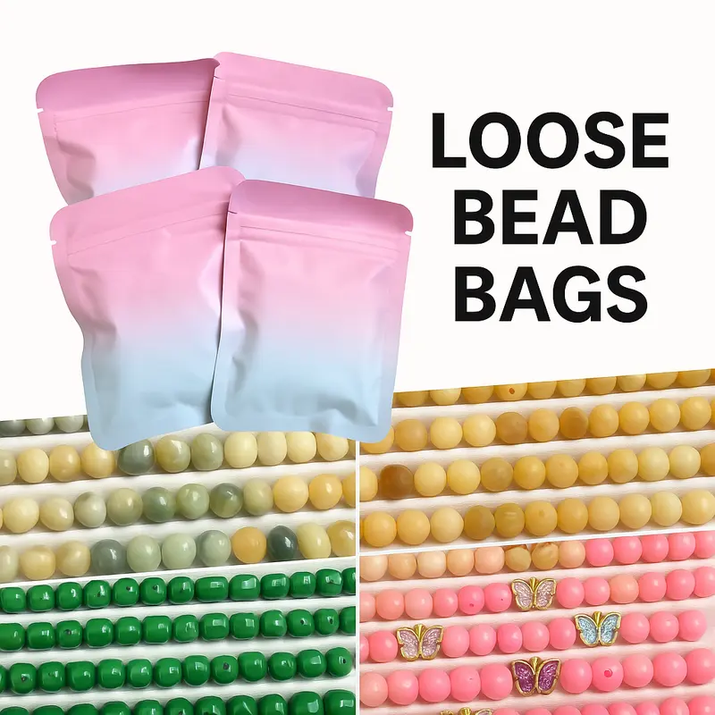 Nanilo Loose Beads Bag – Bodhi, Crystal & Glass Beads & Mixed & Seed Beads