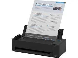 Ricoh ScanSnap iX1300 TAA Black Desktop Scanner - Compact Wireless or USB Double-Sided Color Document, Photo & Receipt Scanner with Auto Document Feeder and Manual Feeder for Mac or PC