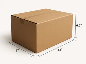 Pick Your Box Size Small Medium or Large Fill It Your Way 8x13x6.5 Inches Cardboard Packaging No Warranty