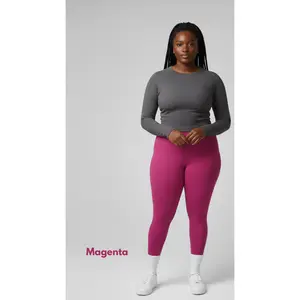 Plus Size Microfiber Leggings