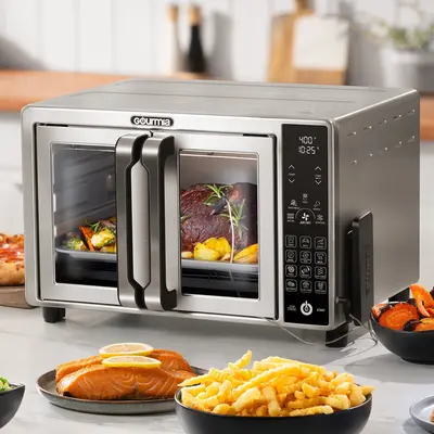 Gourmia Cooks Slice Toaster Oven New Gourmia 6-Slice Digital