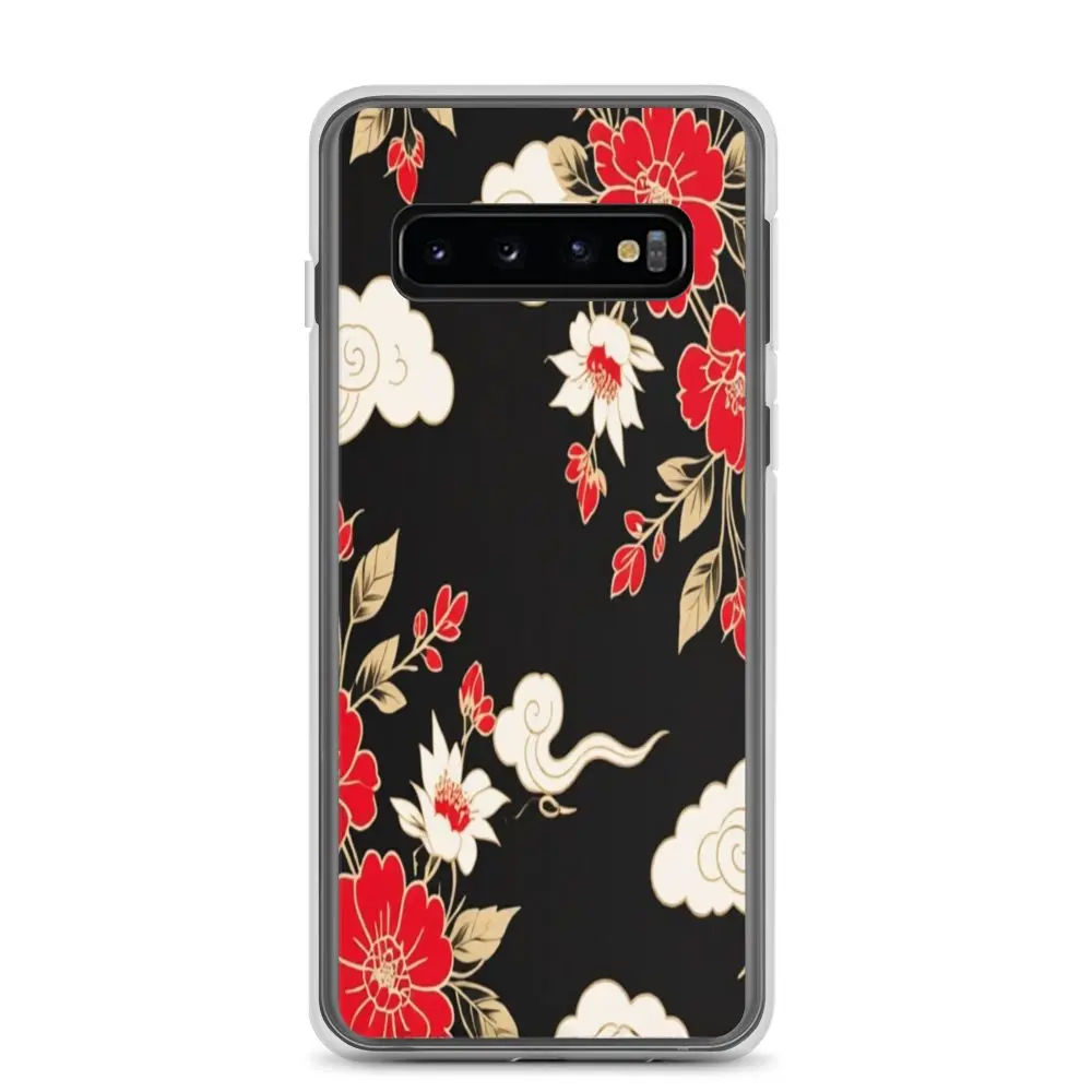 Red lotus clouds android snapcase