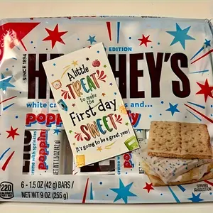 20 Sheets First Day of School Sweet Labels, Teacher Cookie Tags, Welcome Back to School Gift Bag Labels, Perfect for School Supplies