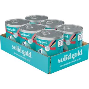 Solid Gold Barking at the Moon Beef Wet Food - High Protein Wet Dog Food for Large & Small Dogs