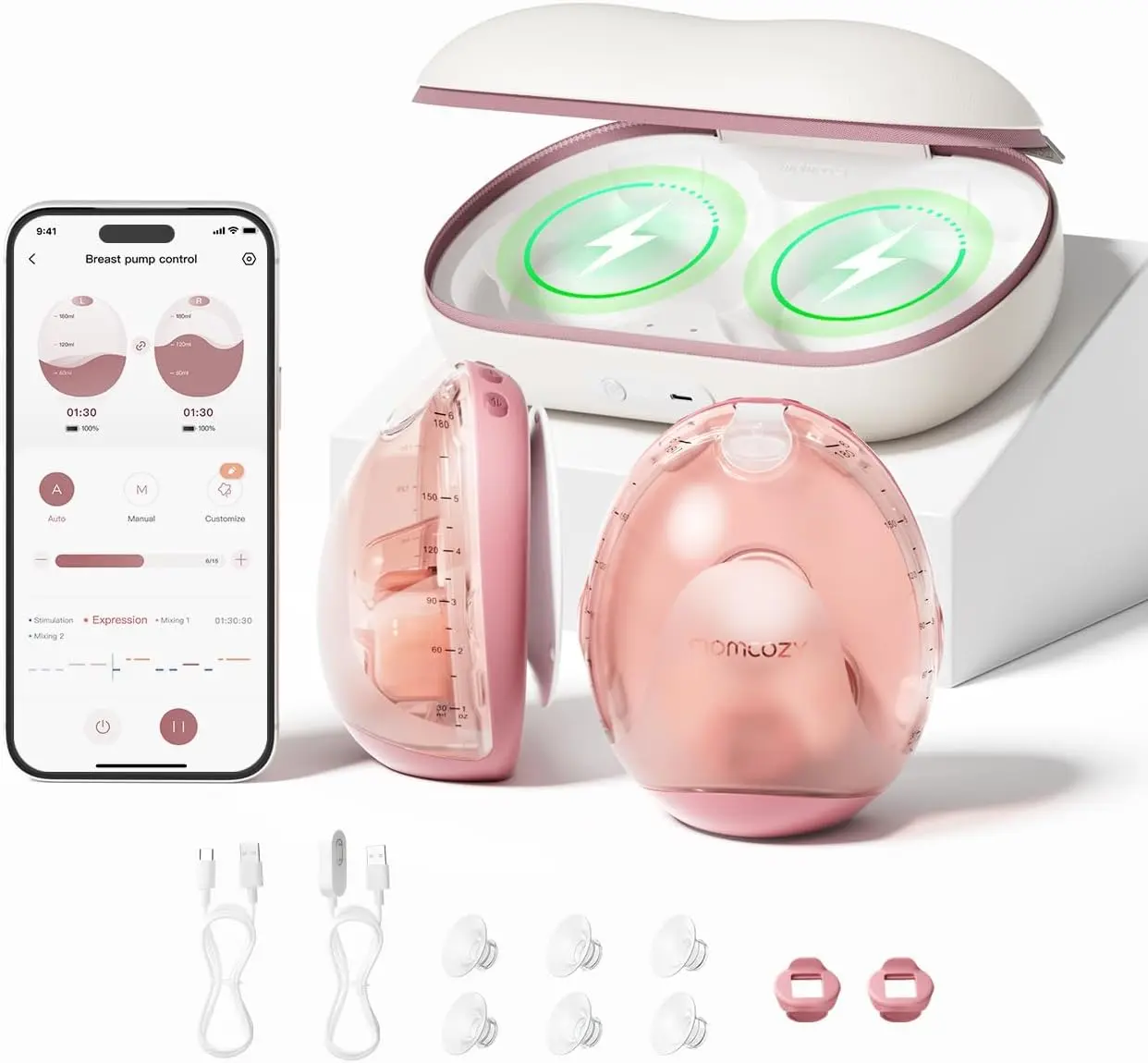 Momcozy Air 1 Ultra-slim Breast Pump