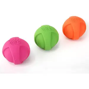 DuraPlay Ball Squeaky Latex Dog Toy, Medium 3 Pack