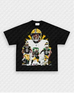 JOSH JACOBS-PACKERS TEE, Retro Football Shirt ,Football Shirt Christmas Gift Unisex, Football 90s Vintage Fan Gift,football American Graphic Vintage, Gift For women And Man Unisex T-shirt