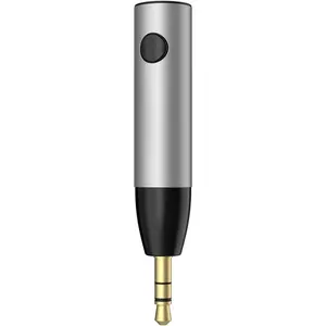Aux to  5.0 Receiver   Audio Adapter for   Speaker 3.5mm Jack with Built-in Microphone for Hands Free Calls