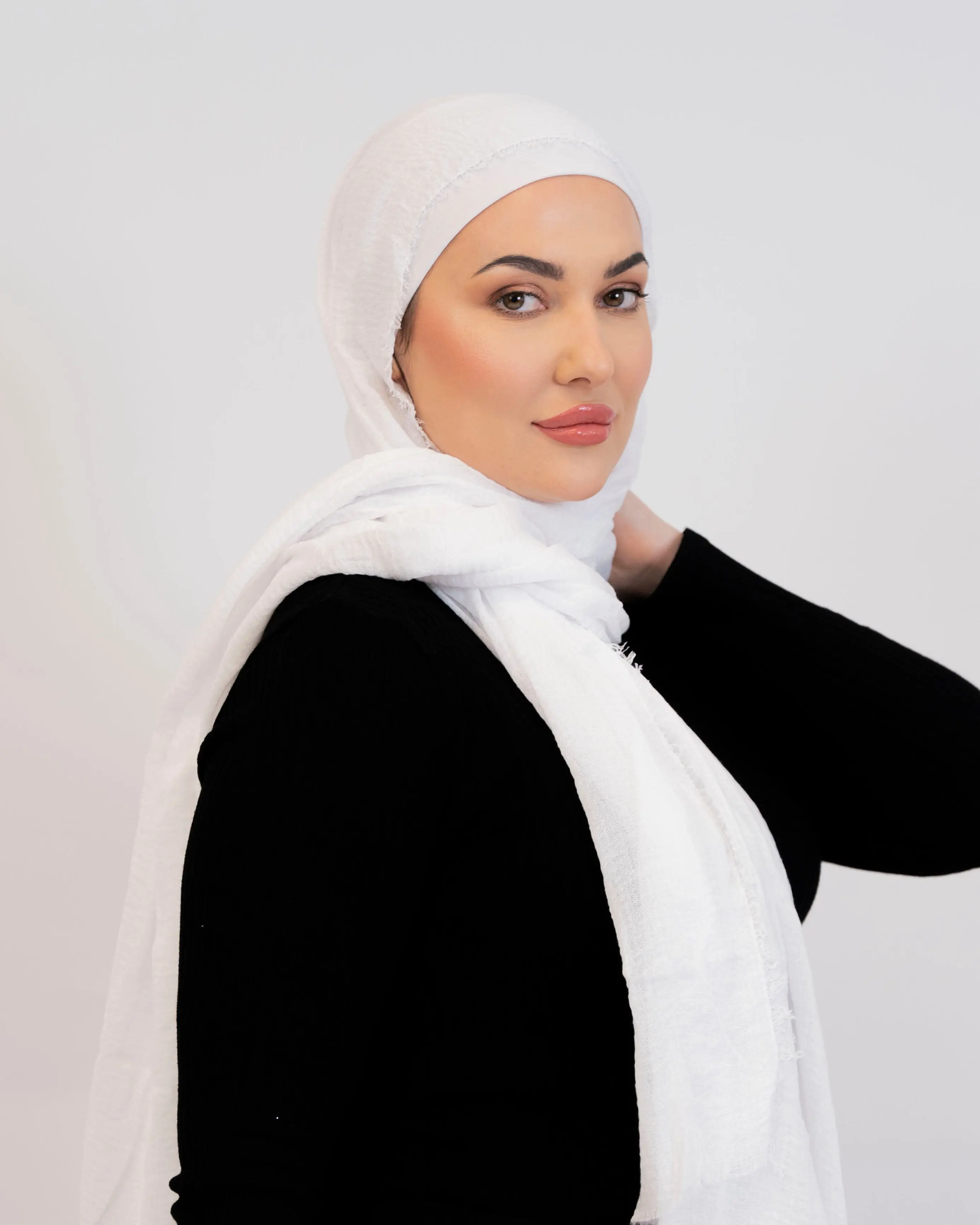 Pure Elegance Crinkle Hijab Scarf