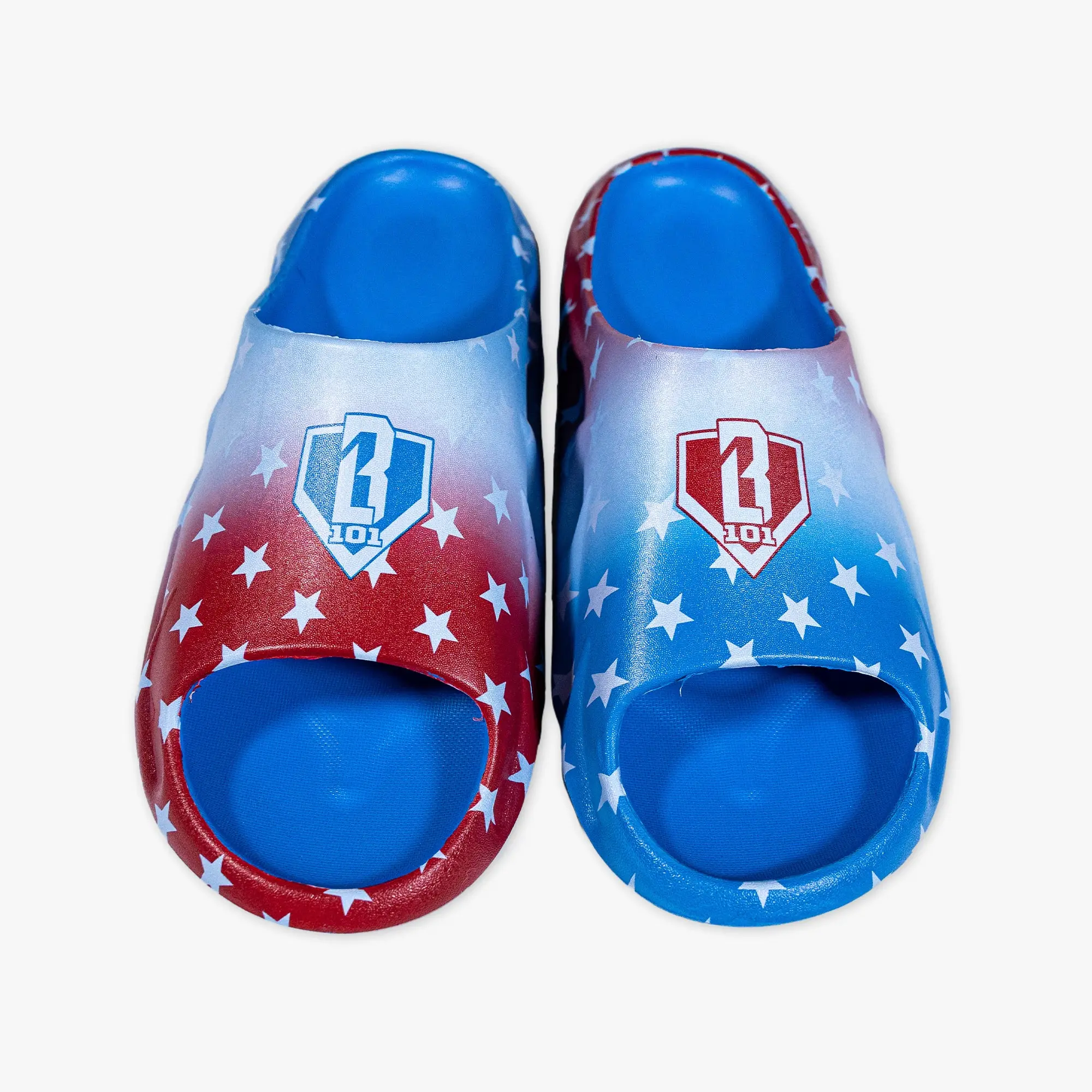 Adult Slides - Cotton Candy Blue