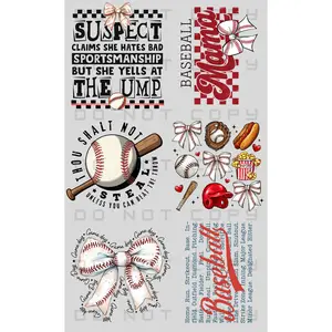 Baseball Pre-Made Gang Sheet