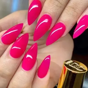 DND DC 005 Neon Pink Gel and Lacquer Duo nail care nail art