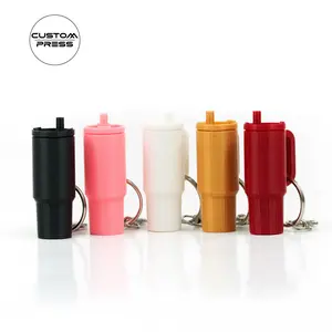 Miniature S. Cup Tumbler Plastic Keychain
