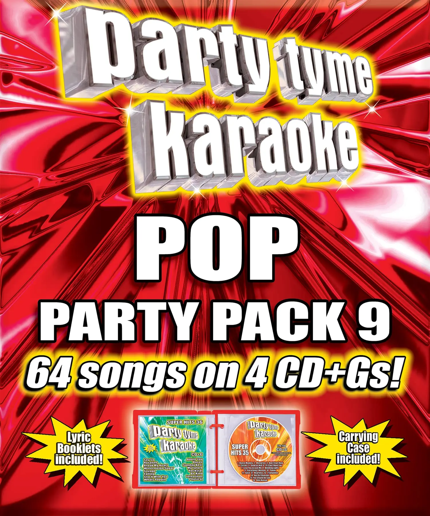 Party Tyme Karaoke - Pop Party Pack 9 (CD)