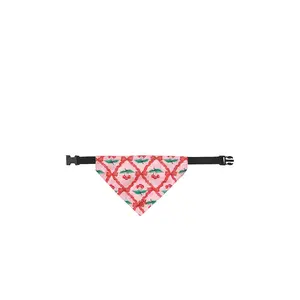 Damson Madder Pet Neckerchief in Cherry