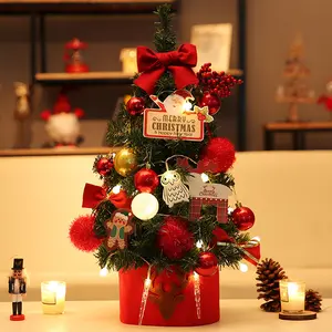 60cm Mini Christmas Tree Tabletop Decor Bright & High Quality