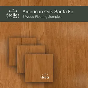 American Oak Santa Fe by Steller Floors - Sample 3-Pack - Includes Clip System
