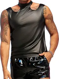 Men's Stage Performance Costume, European and American Style Jumpsuit, Ideal for Bars and Shows, Trendy Men's Clothing for Performers