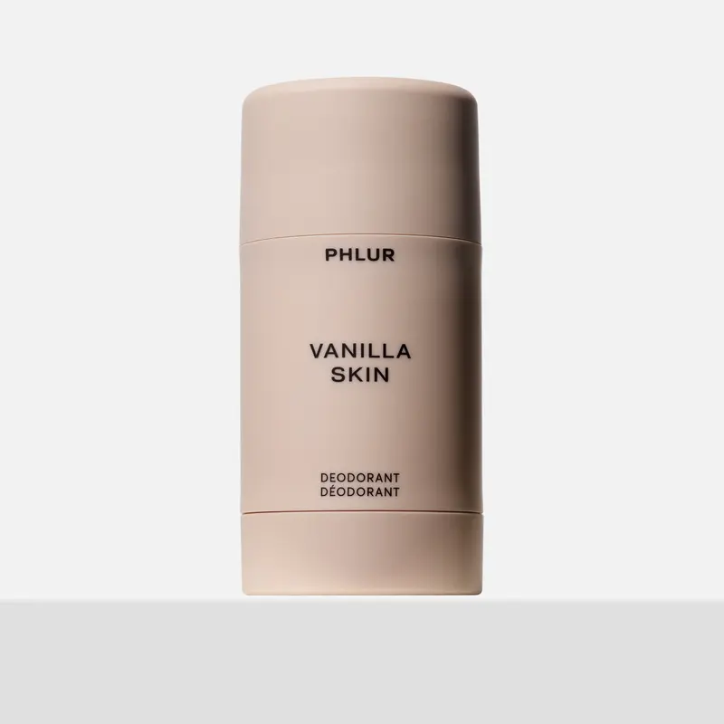 PHLUR Vanilla Skin Deodorant - Aluminum Free Natural Deodorant with 48-Hour Odor Protection - Vanilla Scent
