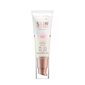 Skin Enhancer, Velvet Blur, Primer, Plumps Dry Skin, Blurs Pores, Hydrating, Brightening, Lasts All Day, 0.81oz