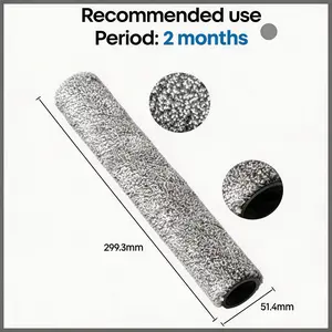 E25/E28/S1Pro/S2 Roller Mop, Durable, Washable, Repeatable Cleaning, Compatible with E25/E28/S1/S1 Pro/S2