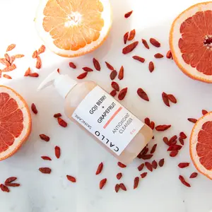 Goji Berry Antioxidant Brightening Cleanser for Glowing Skin - Facial, Skincare Skin Repair Vitamins