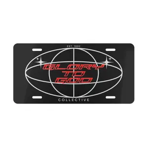 GTG WORLD Vanity Plate