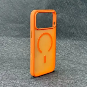 Matte Magnetic Translucent Wireless Charge Phone Case For iPhone 17 Air 17 16 15 14 13 12 17 Pro Max Magsafe Must-Haves back Cover