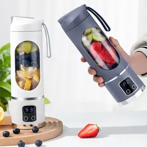 Homemade Baby Food Made Easy | Portable Blender，USB Rechargeable Portable Blender, Baby Food Maker, 3-in-1 Leak-Proof Blender for Family, Makes Shakes & Baby Food in Seconds cup juicer rechargeable mini blender vegetable