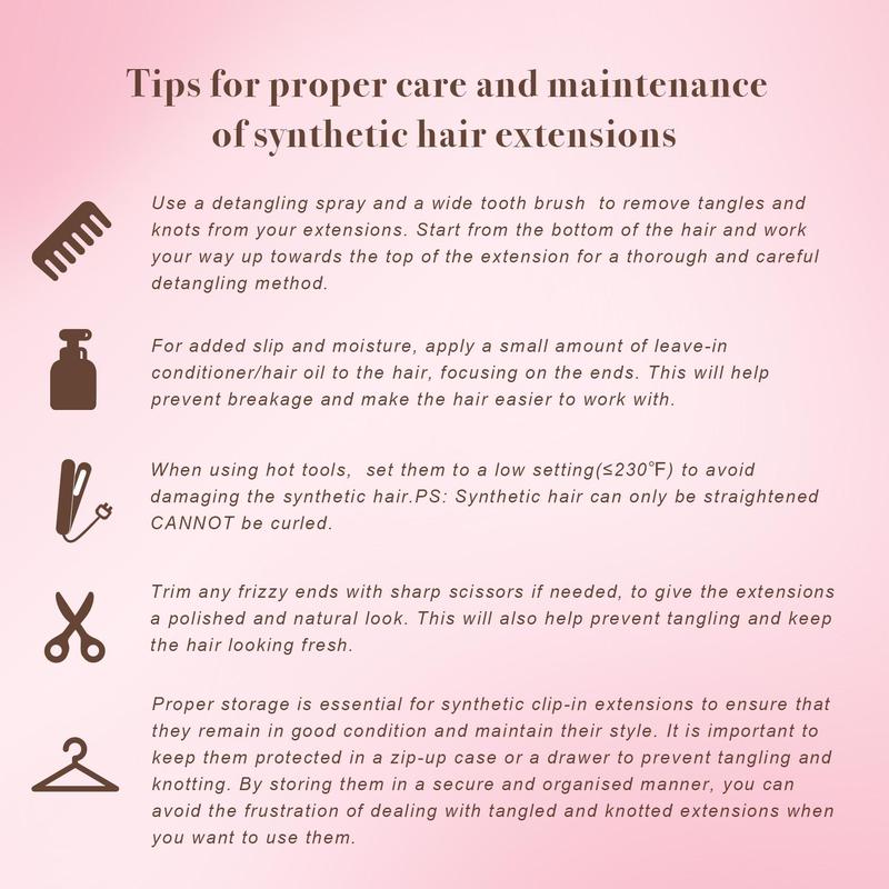 【QBEAUTY 】Invisible Clip- in Synthetic Hair Extensions Thick Natural Hairpieces Double Weft 4/3/2 Secure Clips Long Wavy Secret Hairpiece for Women 【QBEAUTY 】Invisible Clip- in Synthetic Hair Extensions Thick Natural Hairpieces Double Weft 4/3/2 Secure Clips Long Wavy Secret Hairpiece for Women