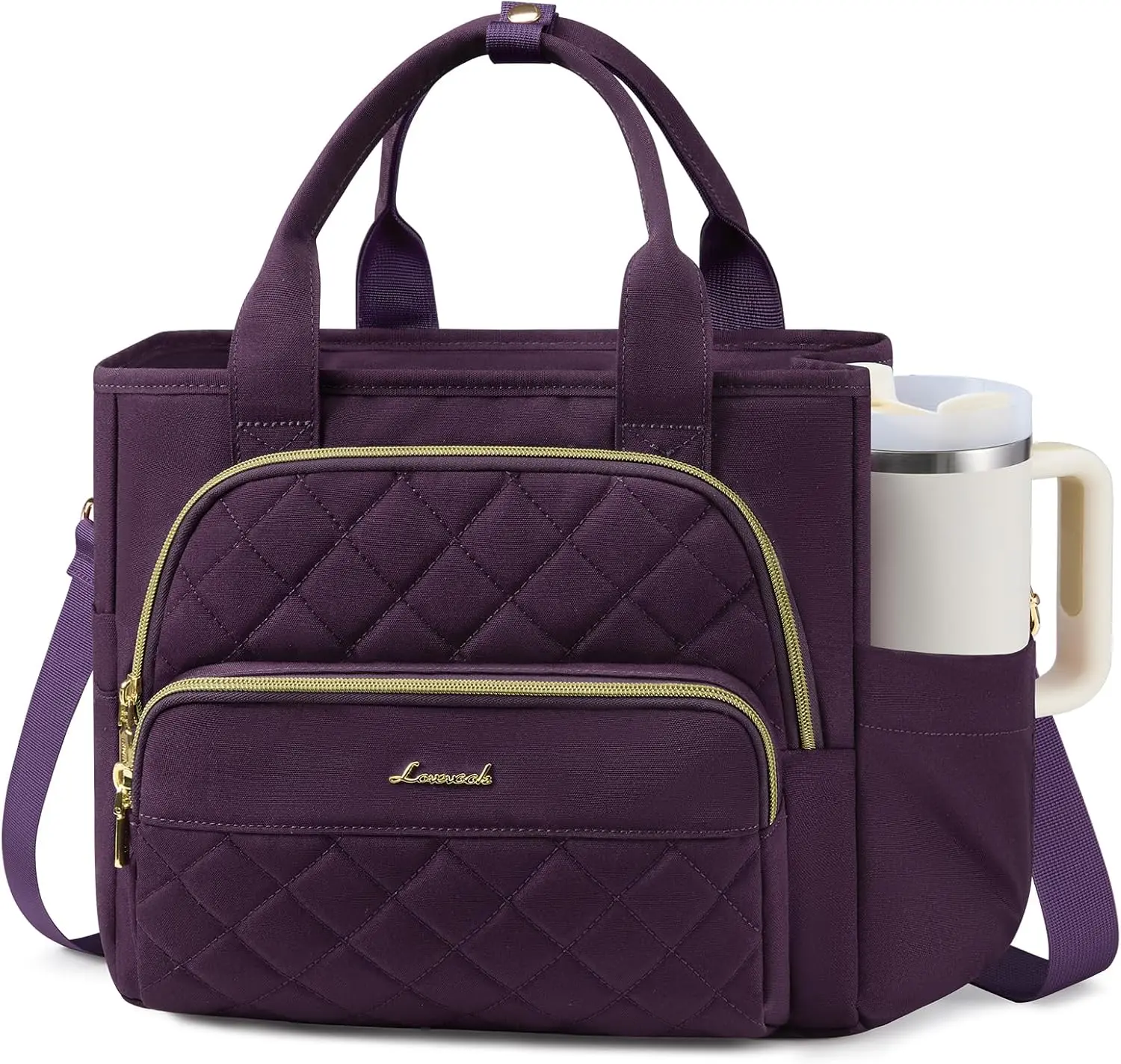 Purplish Red with embroidery thread