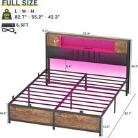 Full Size Rustic Brown