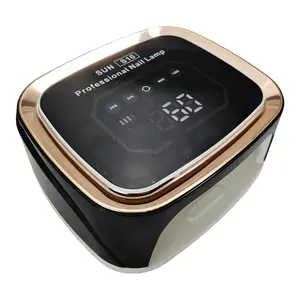 168W Nail Art Light Machine, Professional Nail Dryer Lamp, Nail Art Drying Lamp, Manicure Tool for Home and Travel