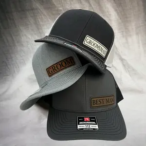 Best Man Hat, Wedding Party Hats, Bridal Party Wedding Hats, Wedding Trucker Hats