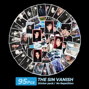 KPOP EN stickers 2026 new release, 7th Mini Album THE SIN VANISH same-style stickers, 95 pcs