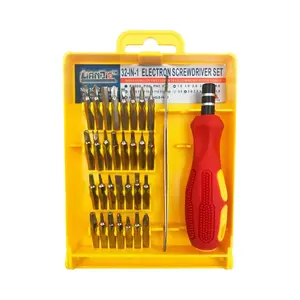 32-in-1 Telecommunications & Watch Repair Tool Set Mobile Phone iPhone Disassembly Screwdriver Punch Combination Kit Essential for Tech Enthusiasts