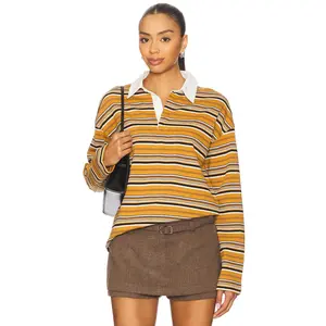 Line & Dot Remie Rugby Shirt in Dijon Line & Dot Remie Rugby Shirt in Dijon