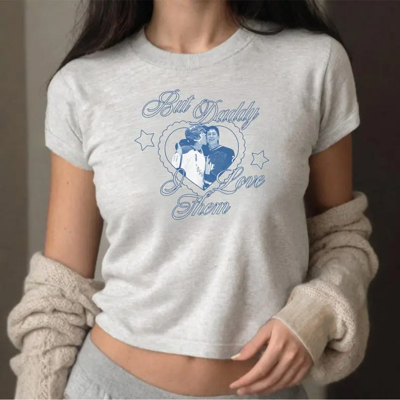 I Love Them Ilya Shane But Daddy Baby Tee, Connor Hudson Rozanov Hollander Rivalry Baby Tee, Heated TV Baby Tee, BookTok Baby Tee