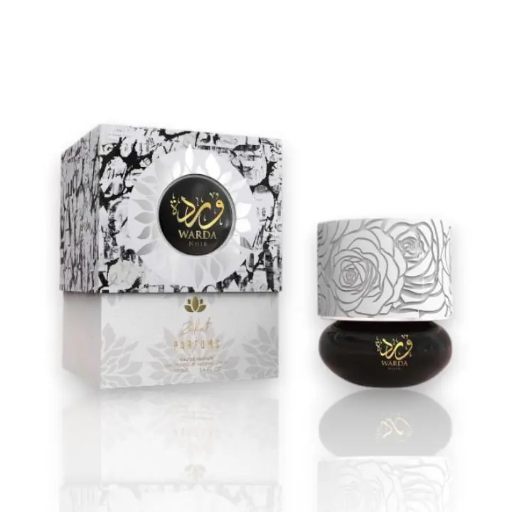 Zakat | Warda Noir | Eau de Parfum | Women's Fragrance | 3.4 oz - 100 ml Bottle | Mandarin - Fresh & Grapefruit Notes