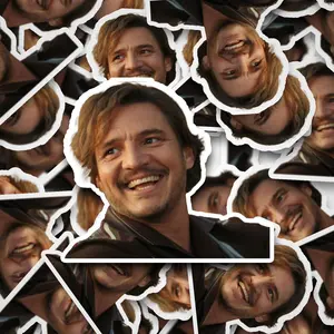 Pedro Pascal Car Meme Sticker Pedro Pascal Vinyl Decal for Laptop, Tumbler, Phone