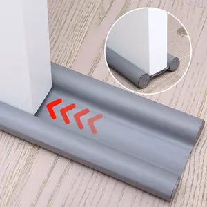 4X Door Bottom Seal Strip Stopper Under Door Draft Guard Stopper Soundproof Strip Adjustable Draft Guard Soundproof
