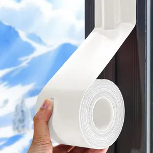 Window Sealing Tape, Window AC Insulation Air Conditioner Seal Around Frame,3 inch X 65.5 FT, Blocker for Cold Heat Air,  Tape for Repair, Heavy Duty No  (White)