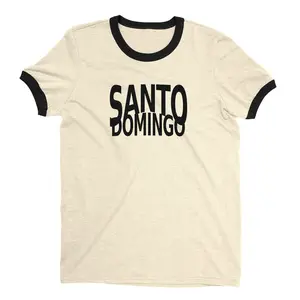 NYC Factory Men's Santo Domingo Retro Ringer Tee